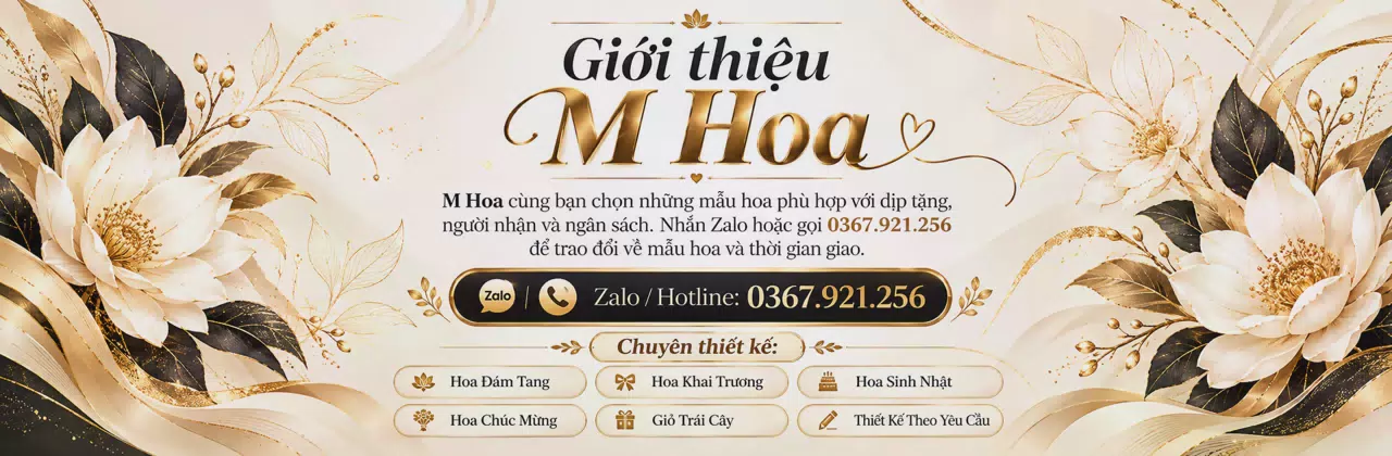 Ảnh bìa Shop hoa tươi Tân Bình - Hoa cho những dịp đáng nhớ